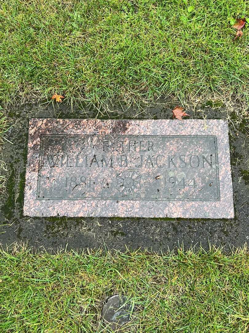 William Boyd Jackson's grave. Photo 1