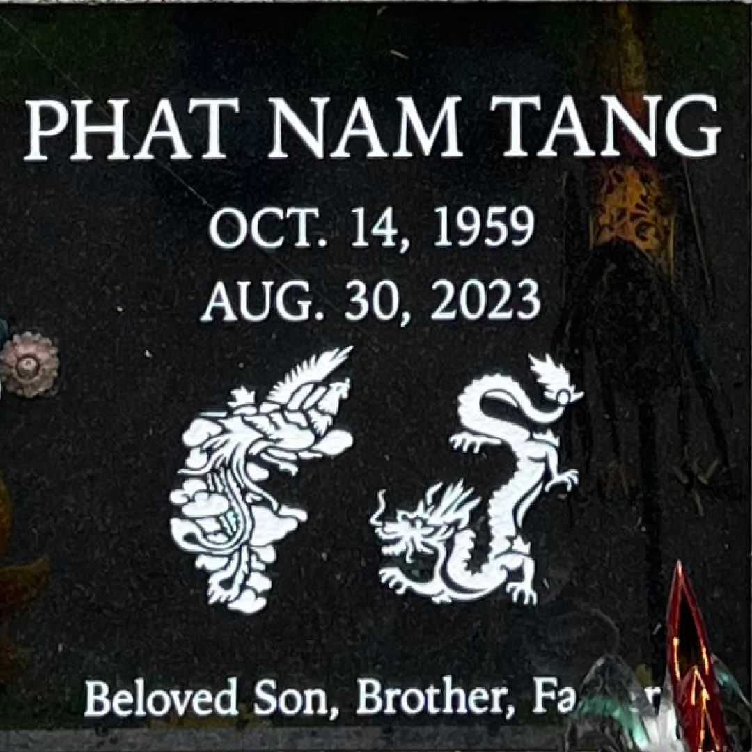 Phat Nam Tang's grave
