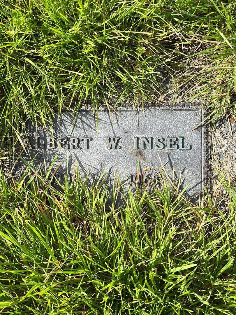 Albert W. Insel's grave. Photo 3