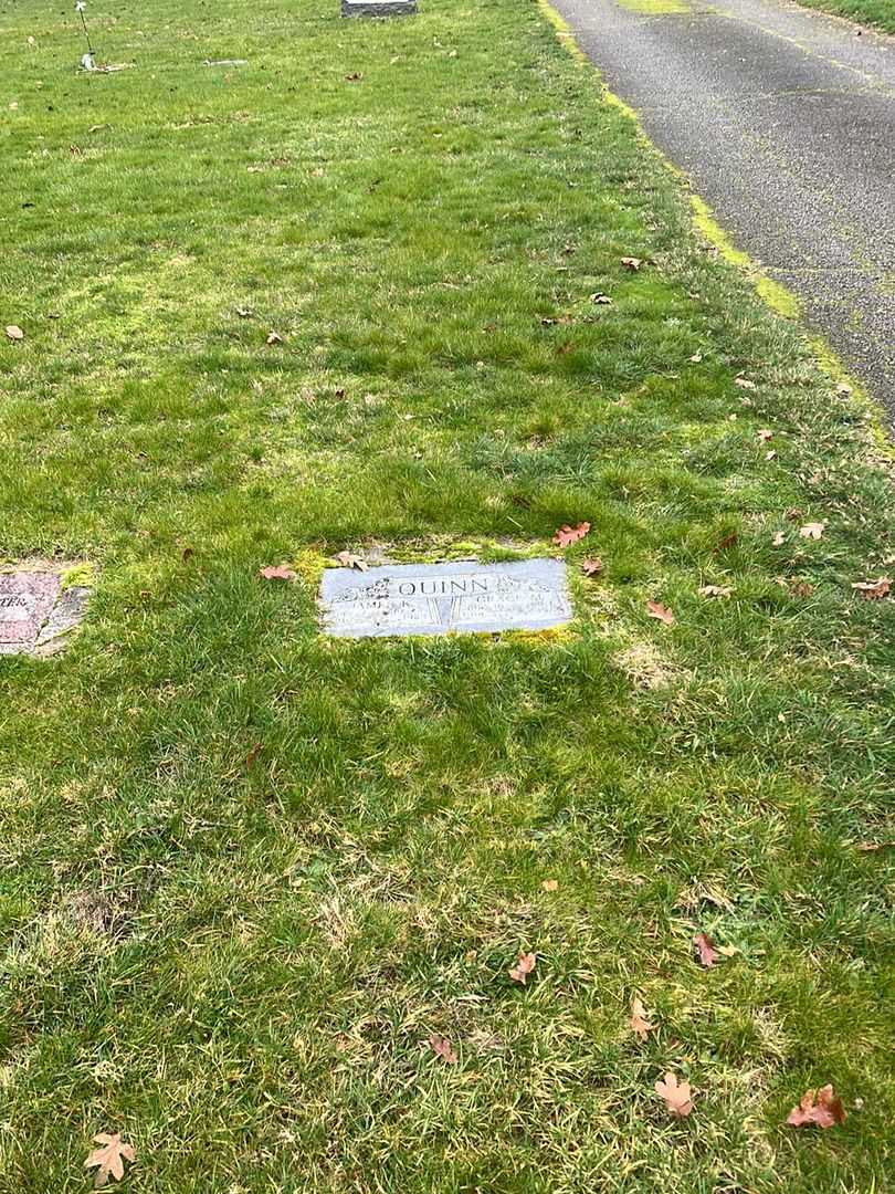 James K. Quinn's grave. Photo 2