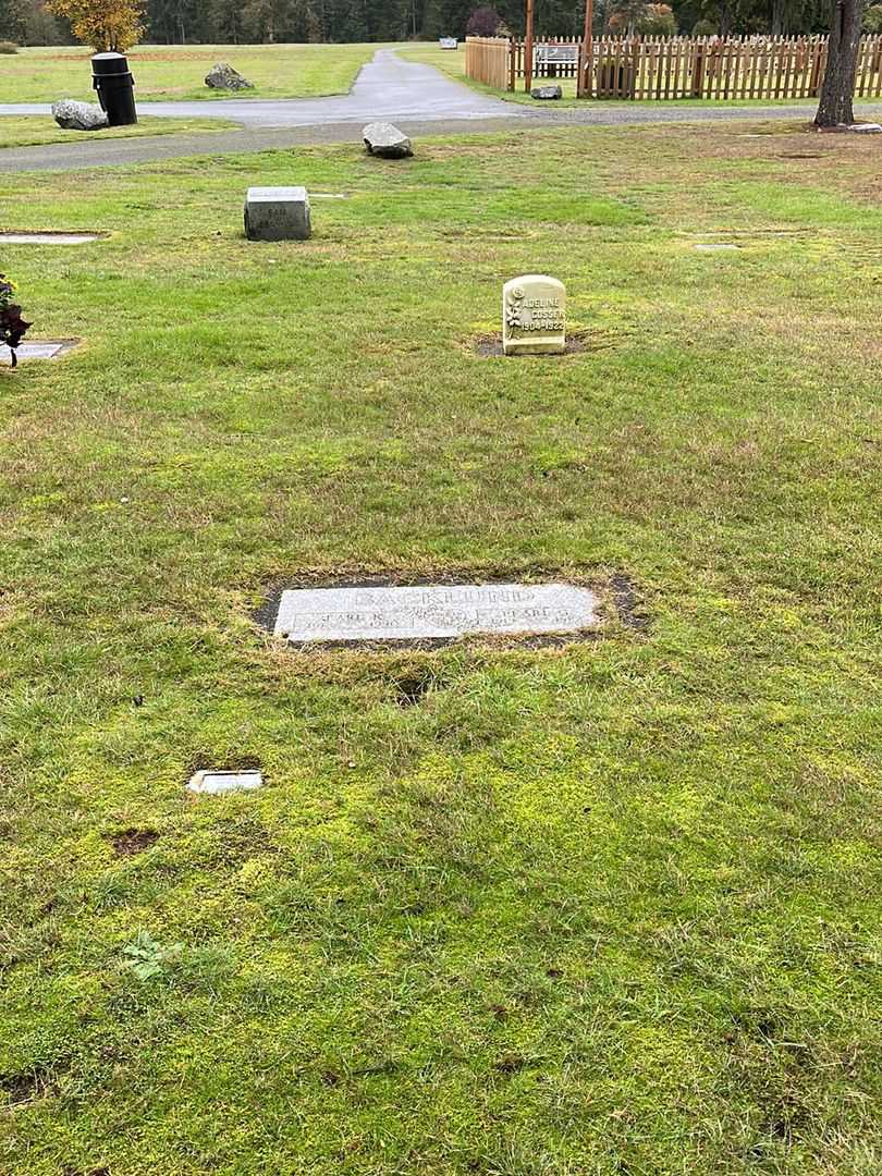 Pearl G. Backlund's grave. Photo 2