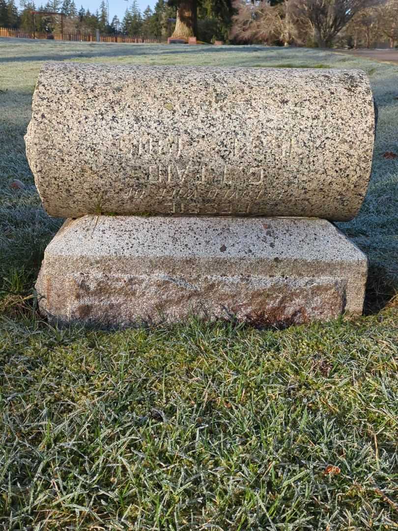 Bessie Eaid's grave. Photo 1