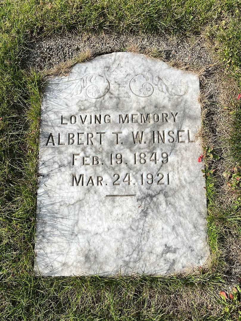 Albert T. Insel's grave. Photo 1