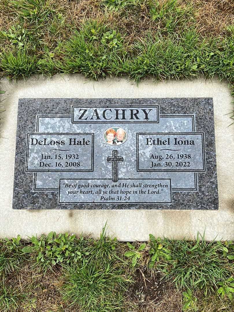 Paul R. Zachry's grave. Photo 4