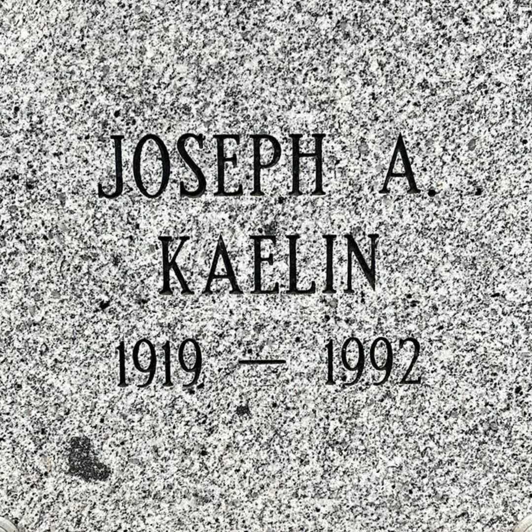 Joseph A. Kaelin's grave
