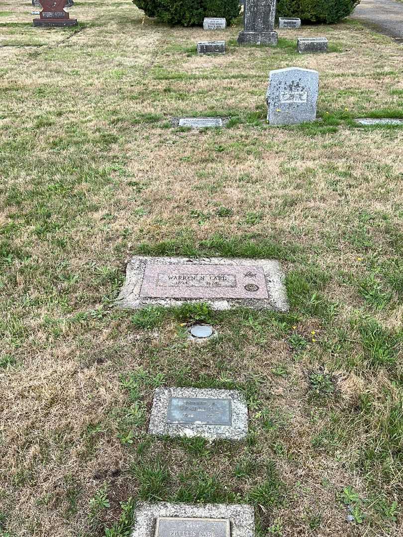 Phyllis "Nana" Earl Tembreull's grave. Photo 2