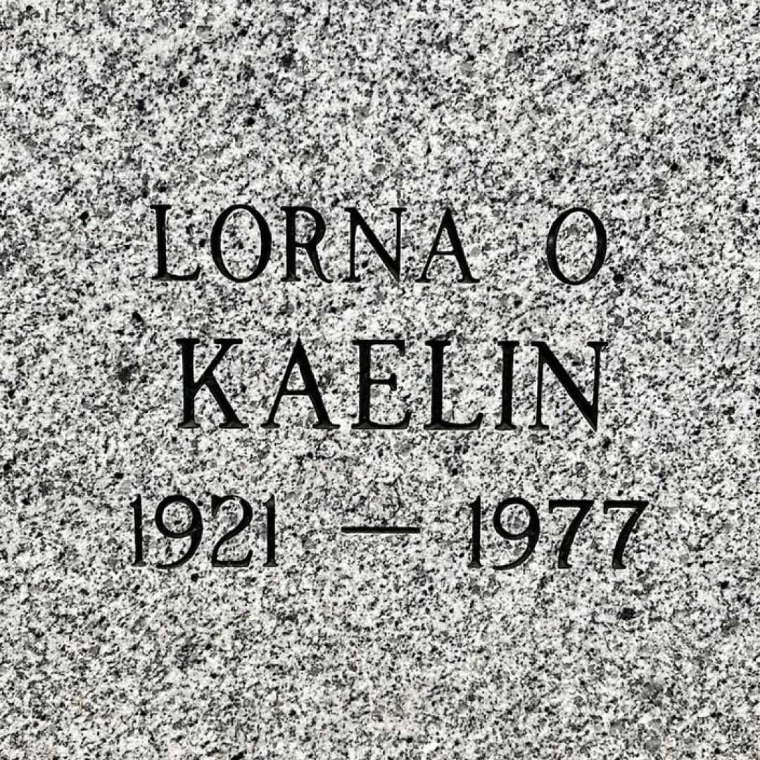Lorna O. Kaelin's grave