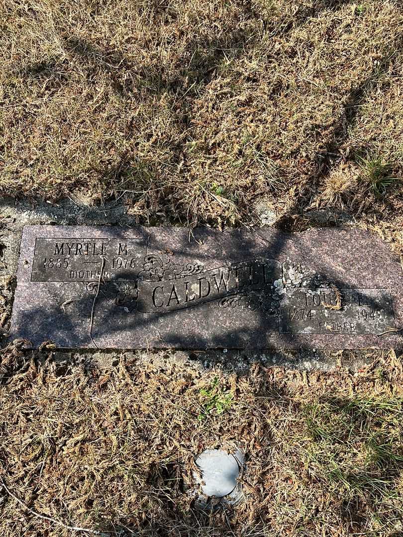 James J. Caldwell's grave. Photo 1