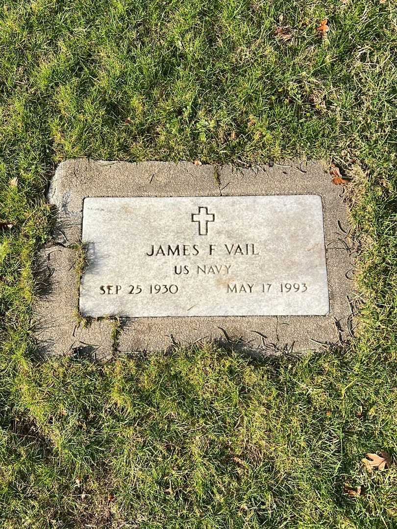 James Franklin Vail's grave. Photo 1