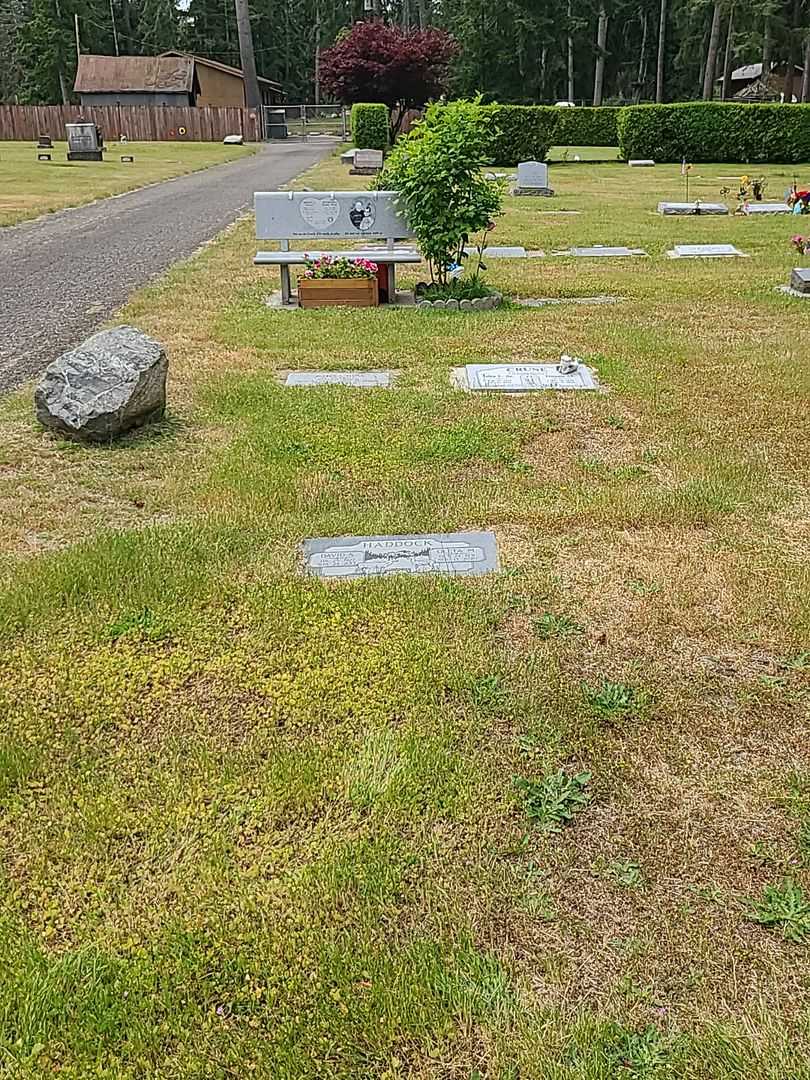 David Sanders Haddock's grave. Photo 2
