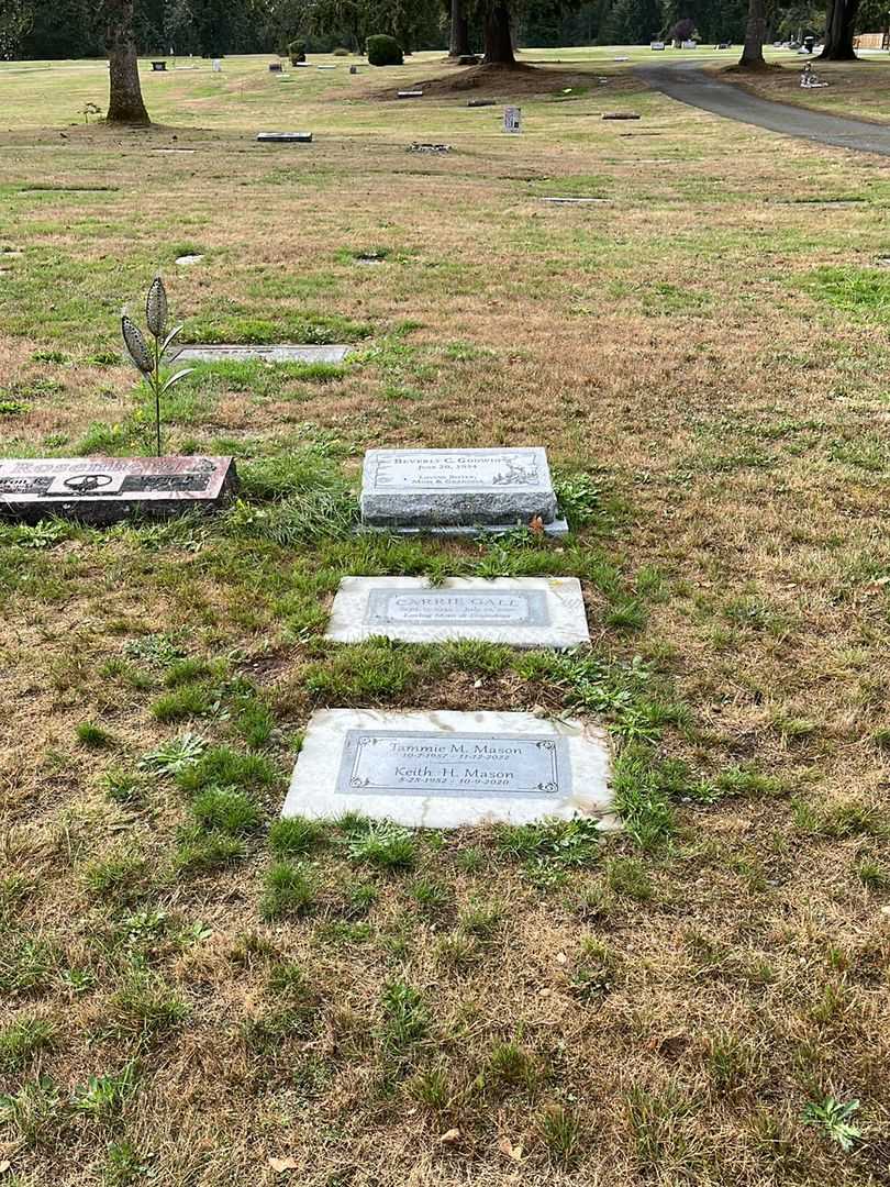 Carrie Gall's grave. Photo 2