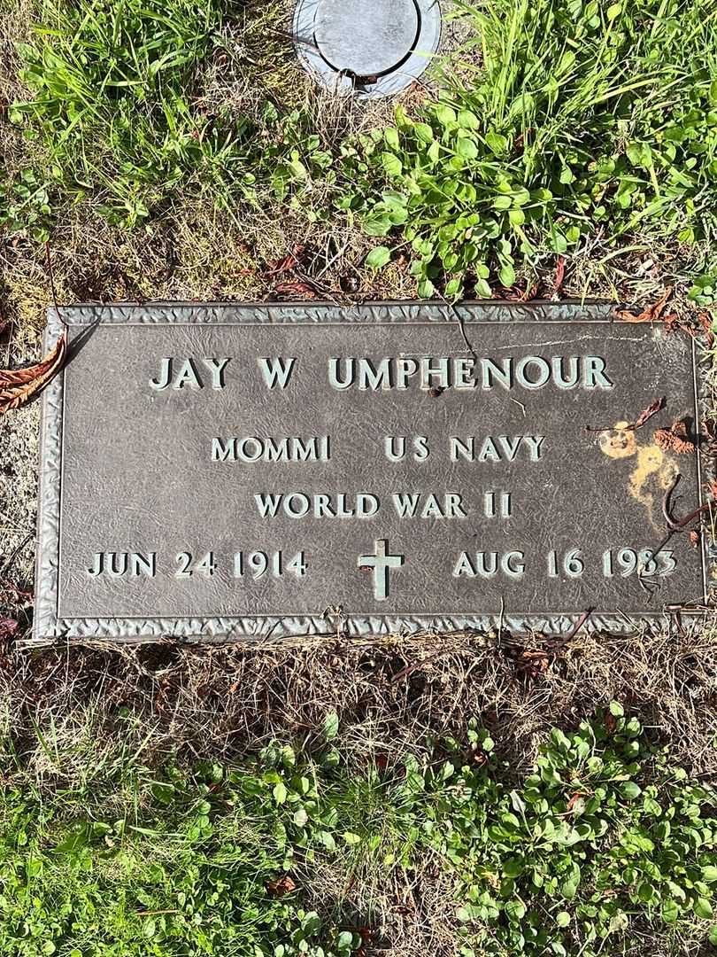 Jay Windell Umphenour's grave. Photo 1