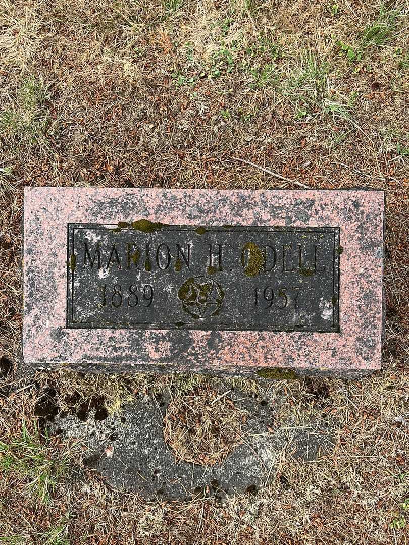 Marion H. O'Dell's grave. Photo 1