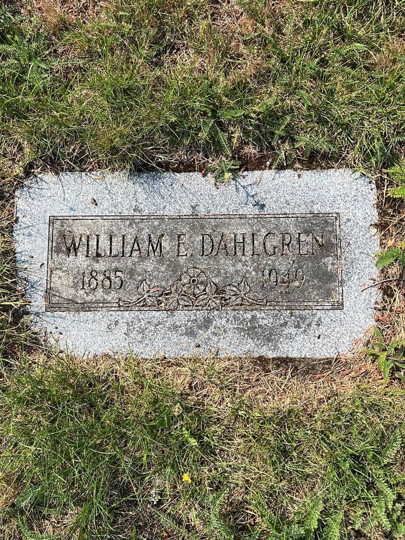 William Einer Dahlgren's grave. Photo 1