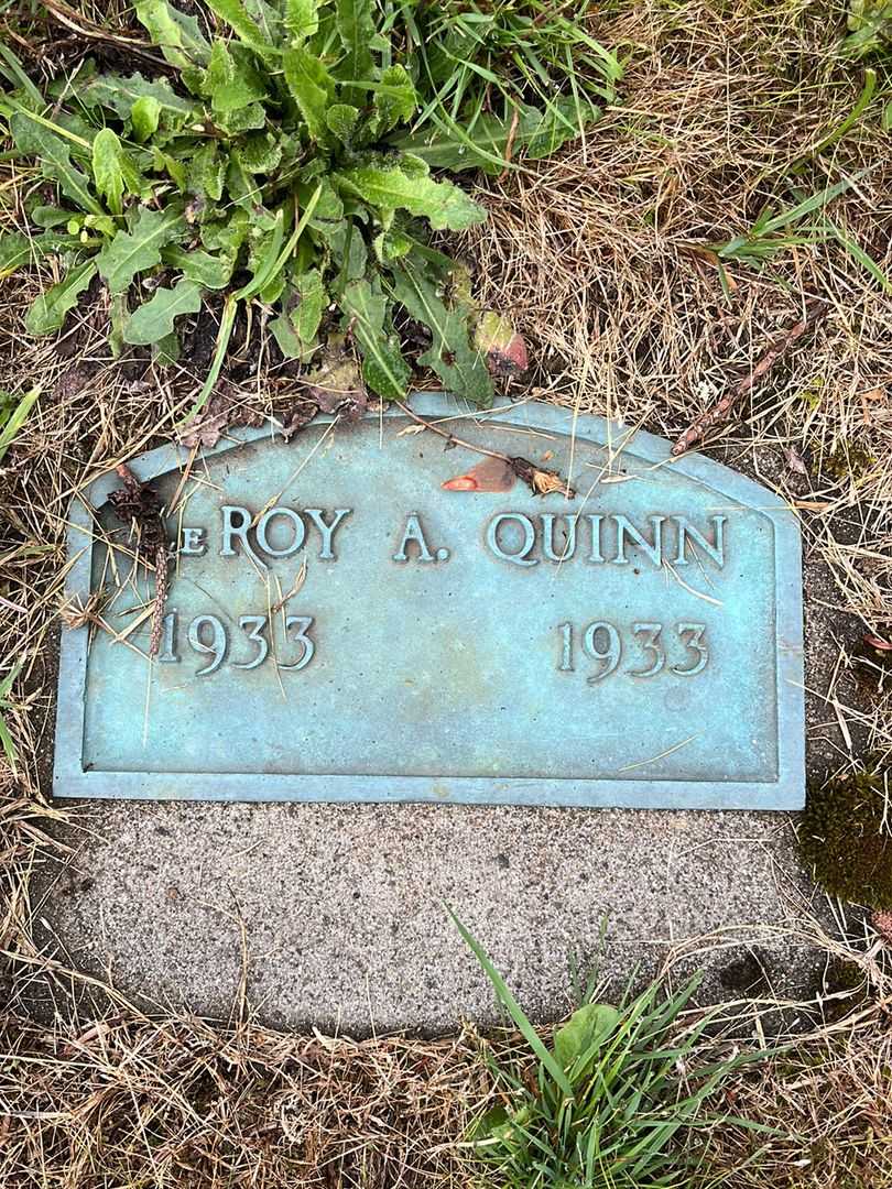 Gerald D. Quinn's grave. Photo 1