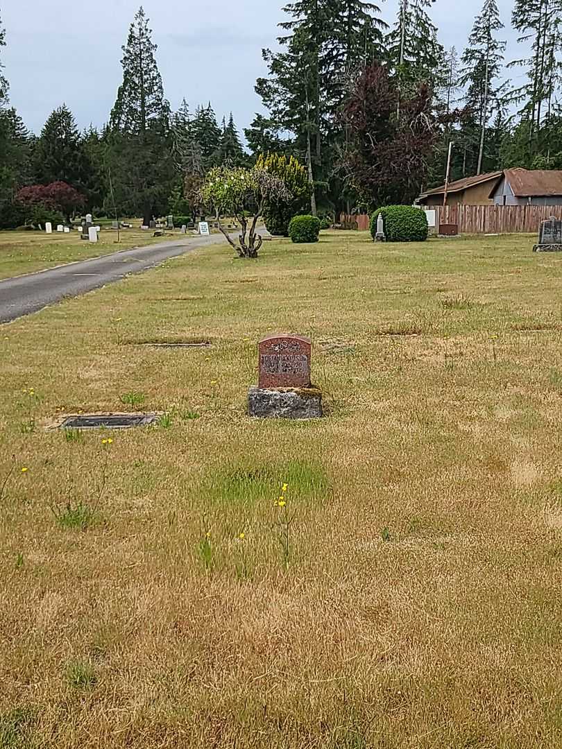 Adrian Aarts Junior's grave. Photo 2