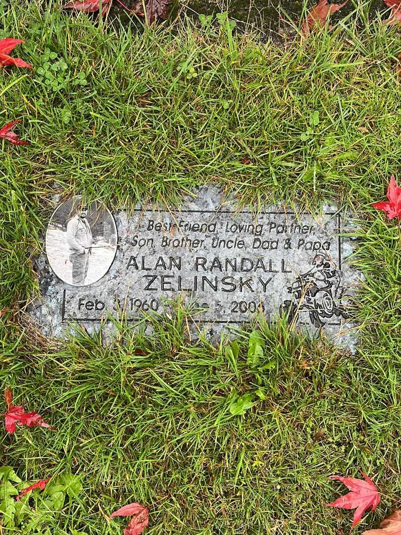 Alan Randall Zelinsky's grave. Photo 4
