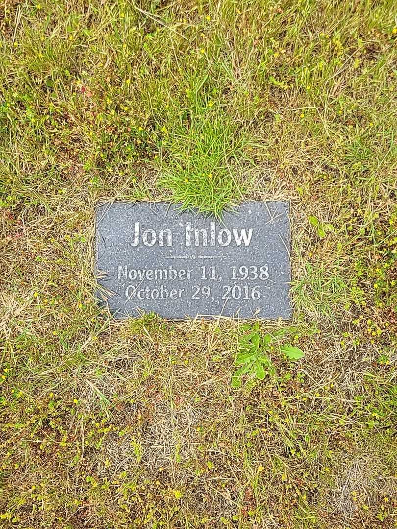 Jon Inlow's grave. Photo 1