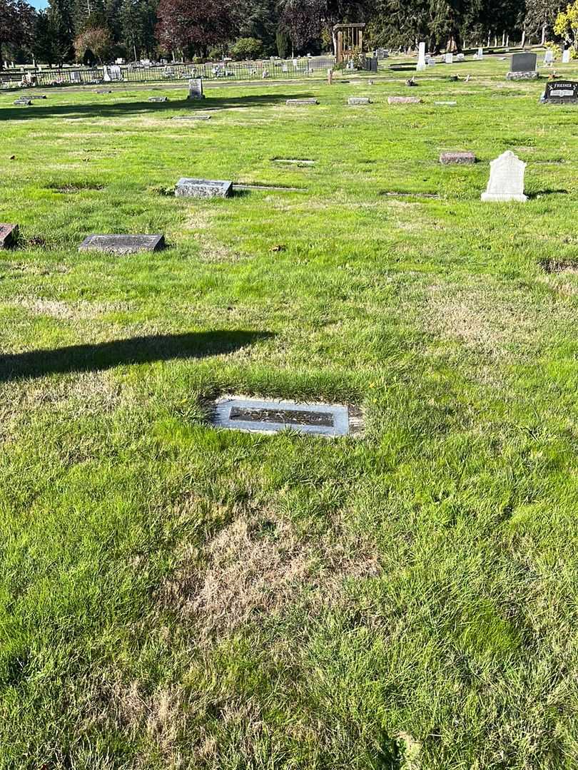 Alvin J. Wagner's grave. Photo 2