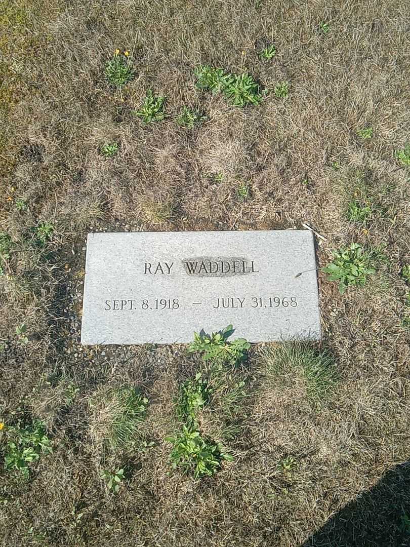 Ray Waddell's grave. Photo 2