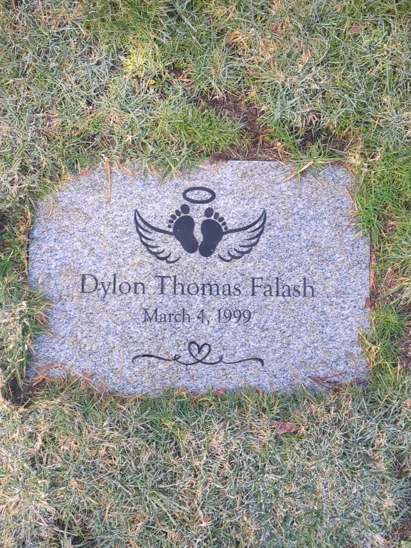 Dylon Thomas Falash's grave. Photo 1