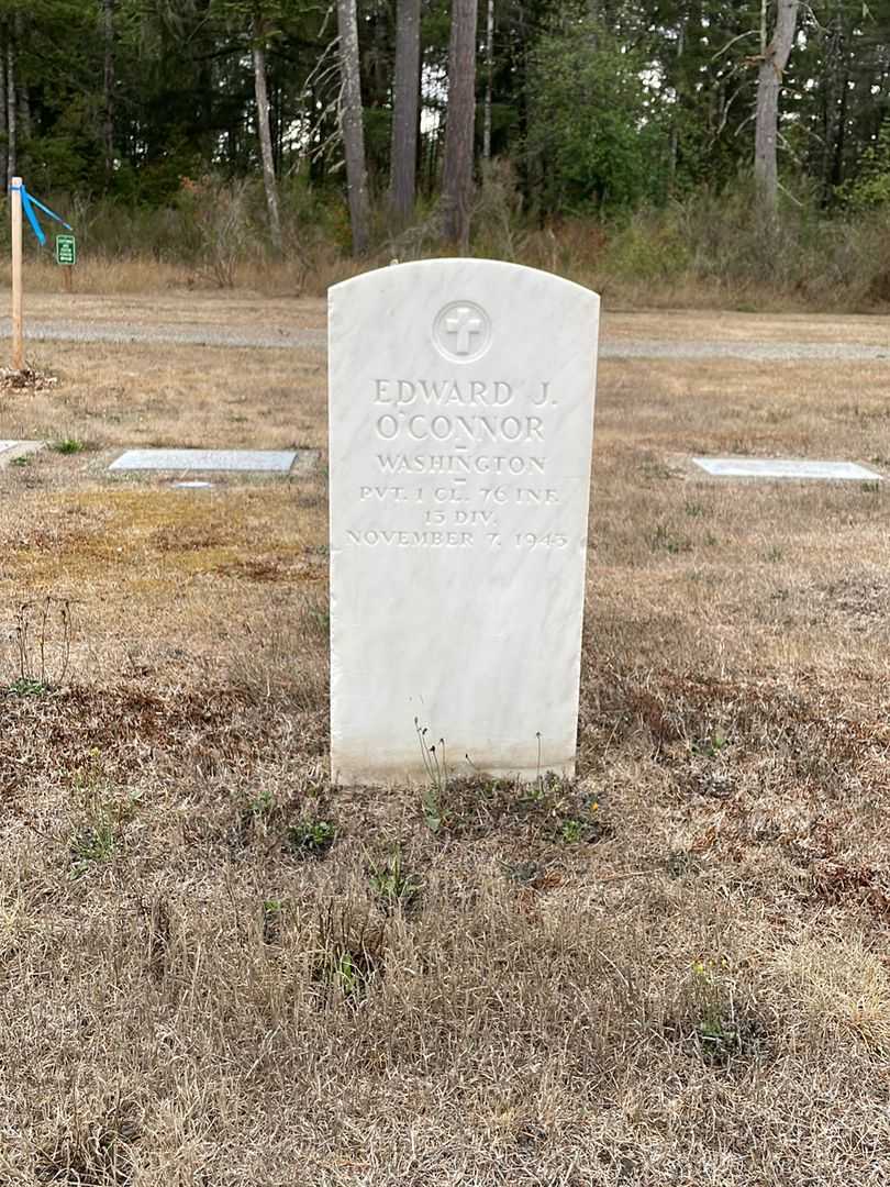 Edward James O'Connor's grave. Photo 1