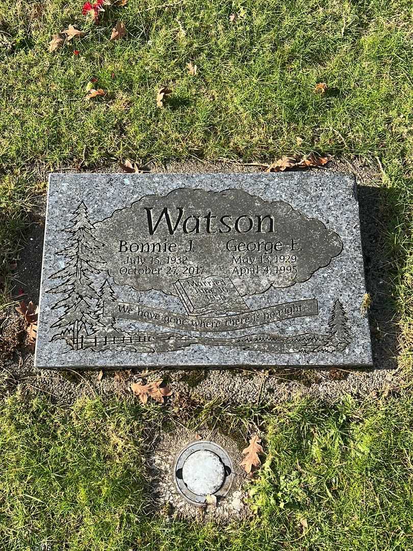 Bonnie J. Radke Watson's grave. Photo 1