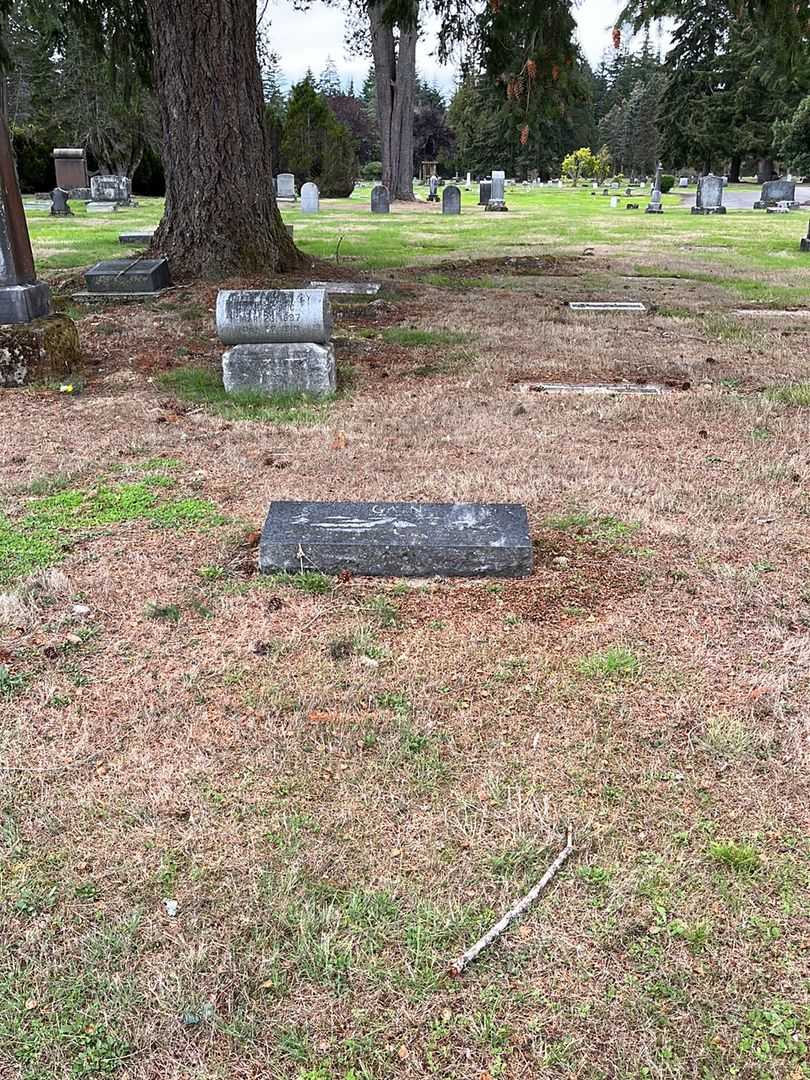 Reverend Wesley Howard Gain's grave. Photo 2