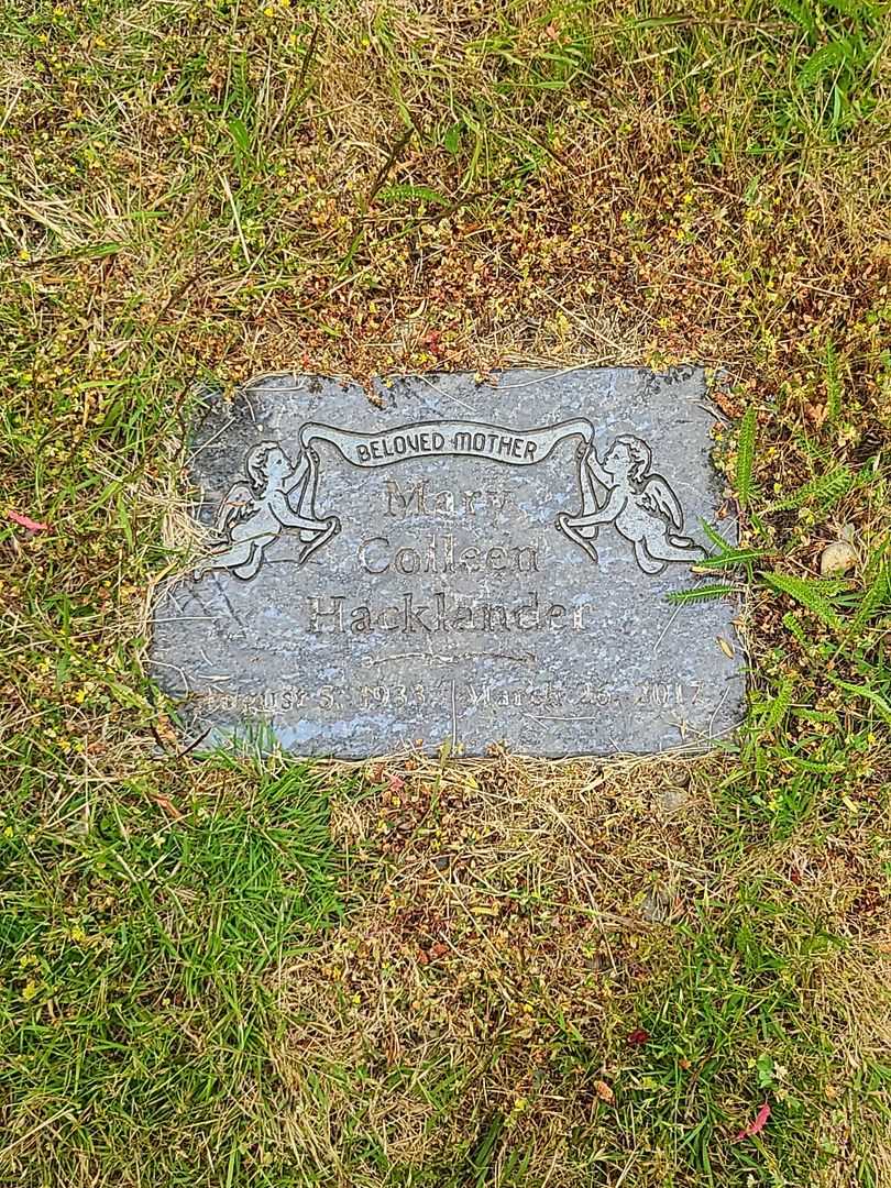 Mary Colleen Hacklander's grave. Photo 4