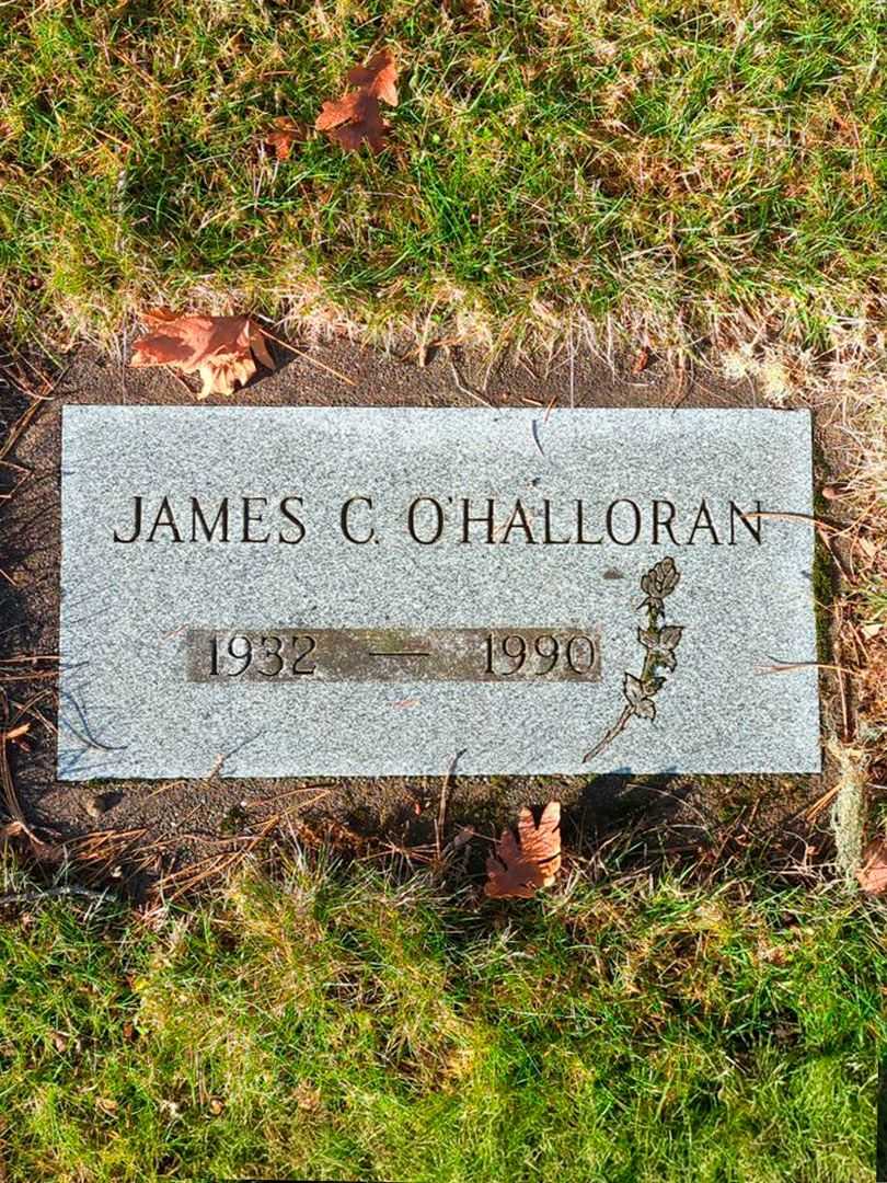 James C. O'Halloran's grave. Photo 1