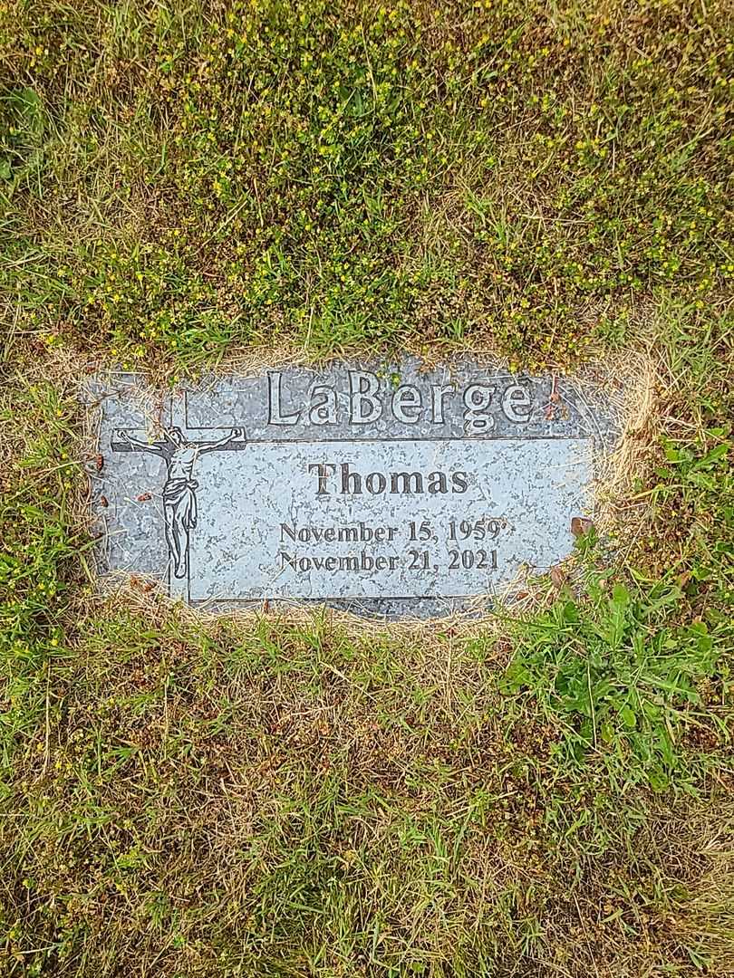 Thomas G. LaBerge's grave. Photo 1