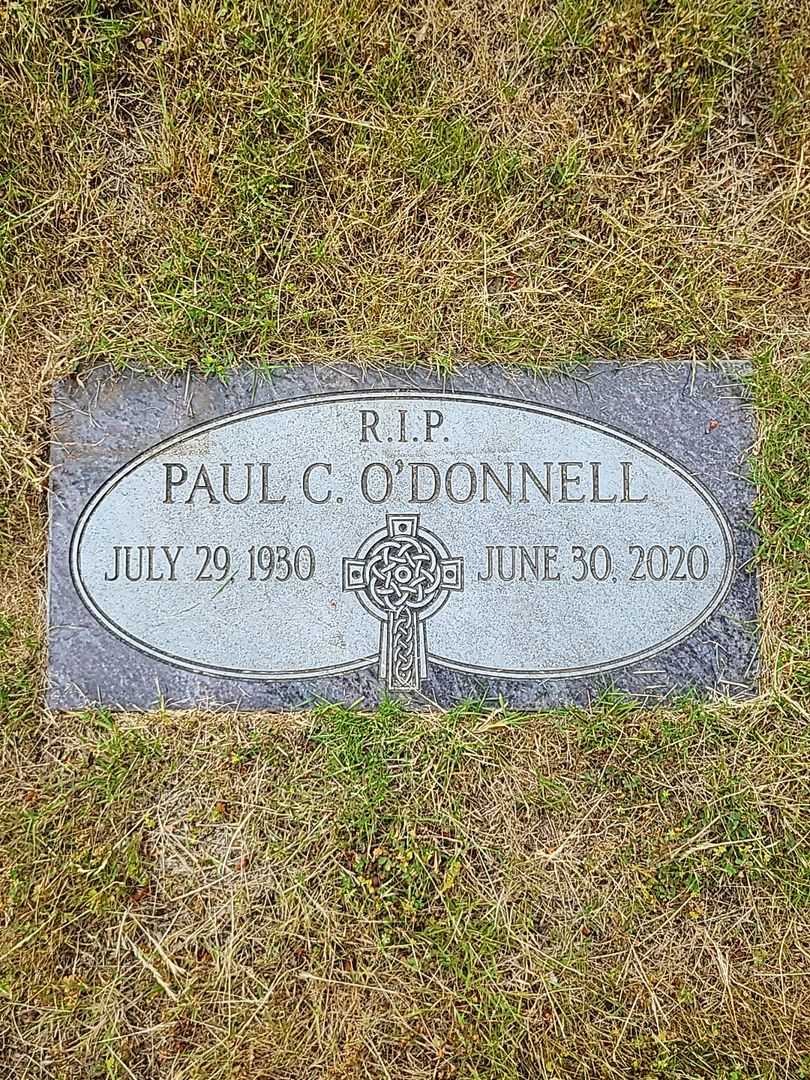 Paul C. O'Donnell's grave. Photo 1