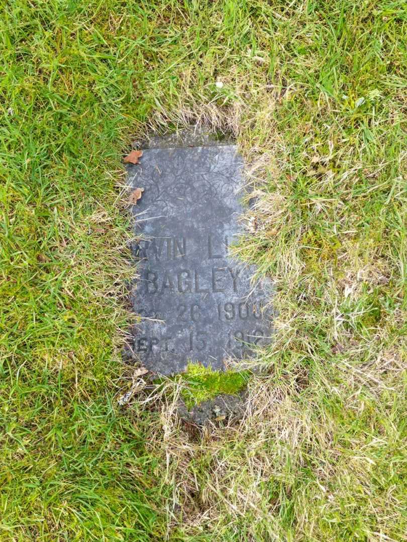 Irvin Lee Bagley's grave. Photo 1