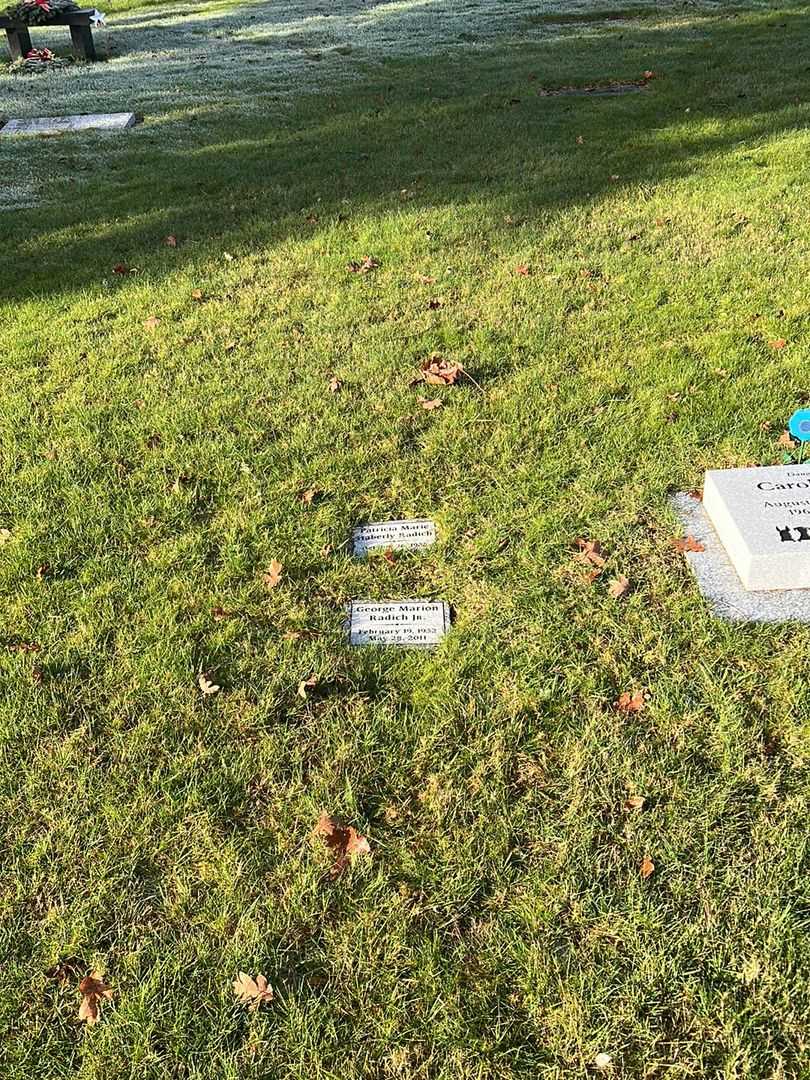 George Marion Radich Junior's grave. Photo 2