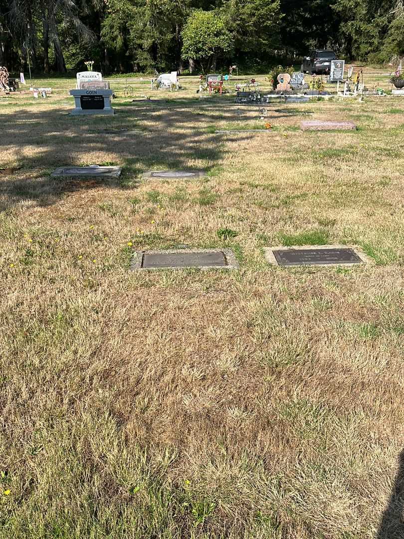 Carl Rains's grave. Photo 2