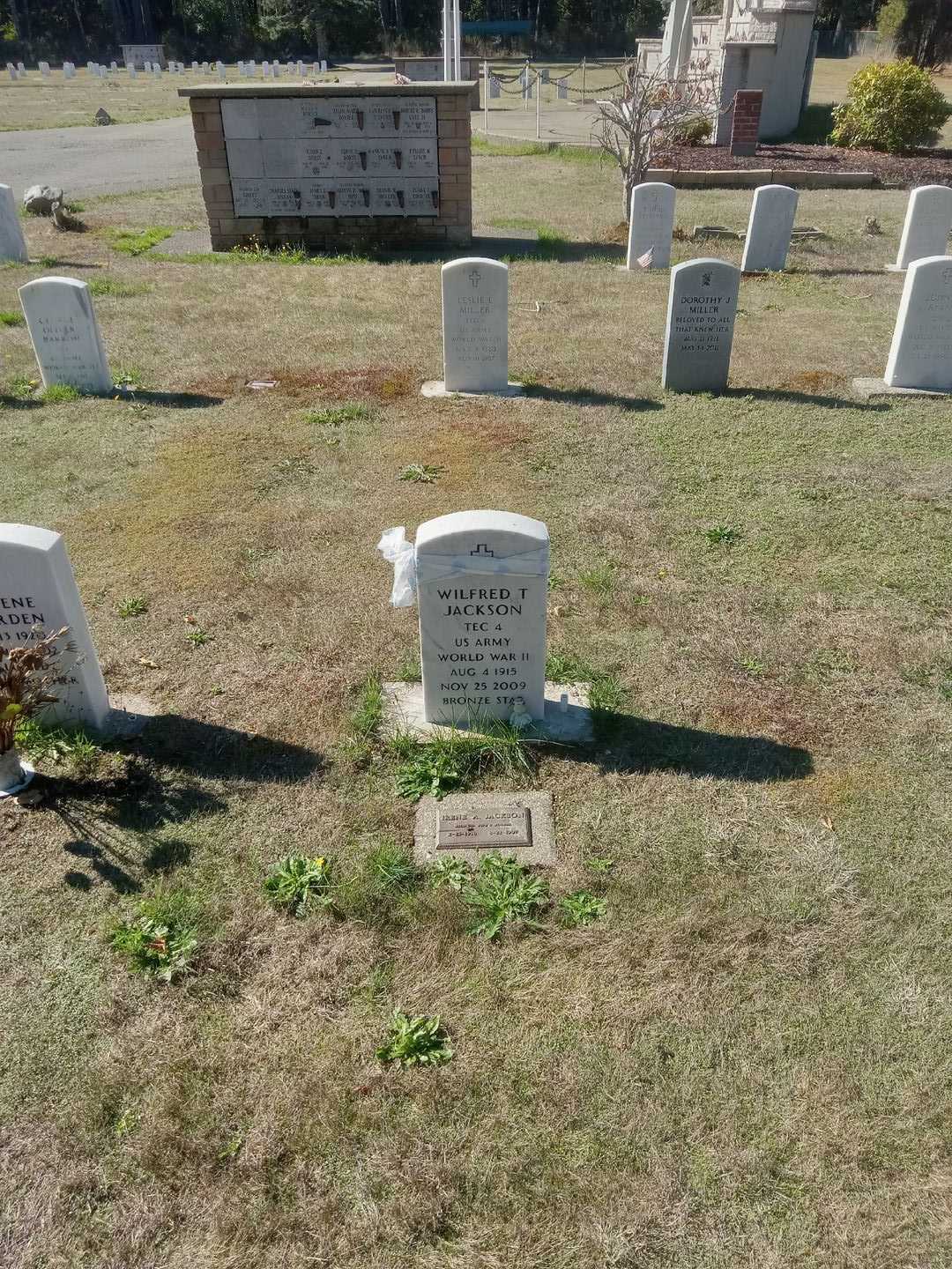 Wilfred Tillman Jackson's grave. Photo 3