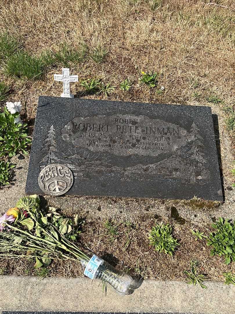 Gary W. Inman's grave. Photo 1