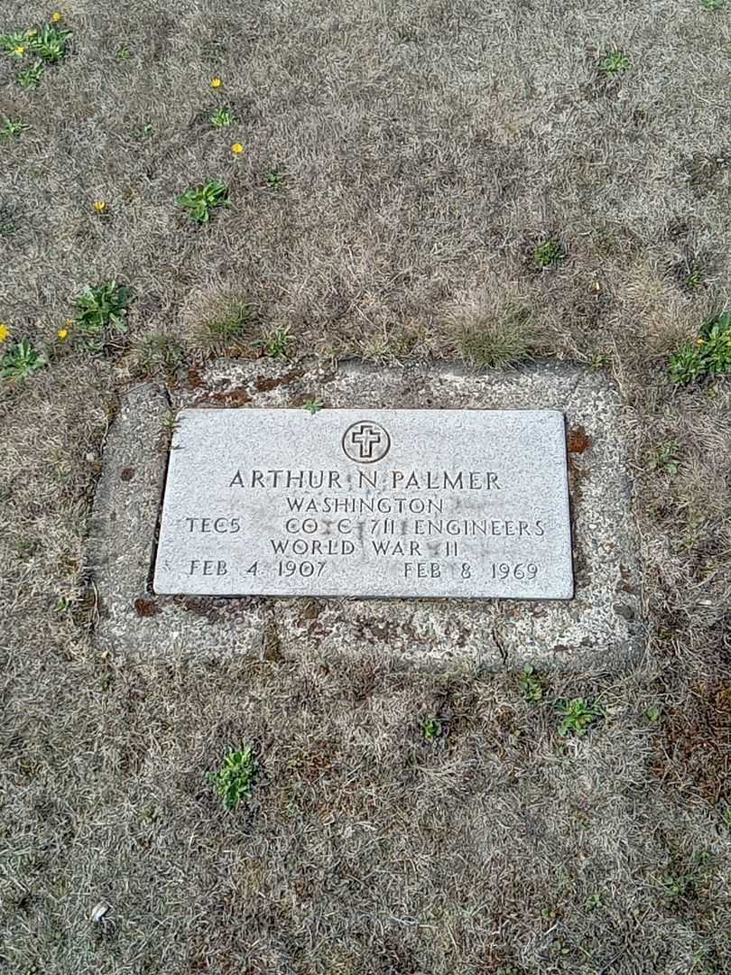 Arthur Nelson Palmer's grave. Photo 1