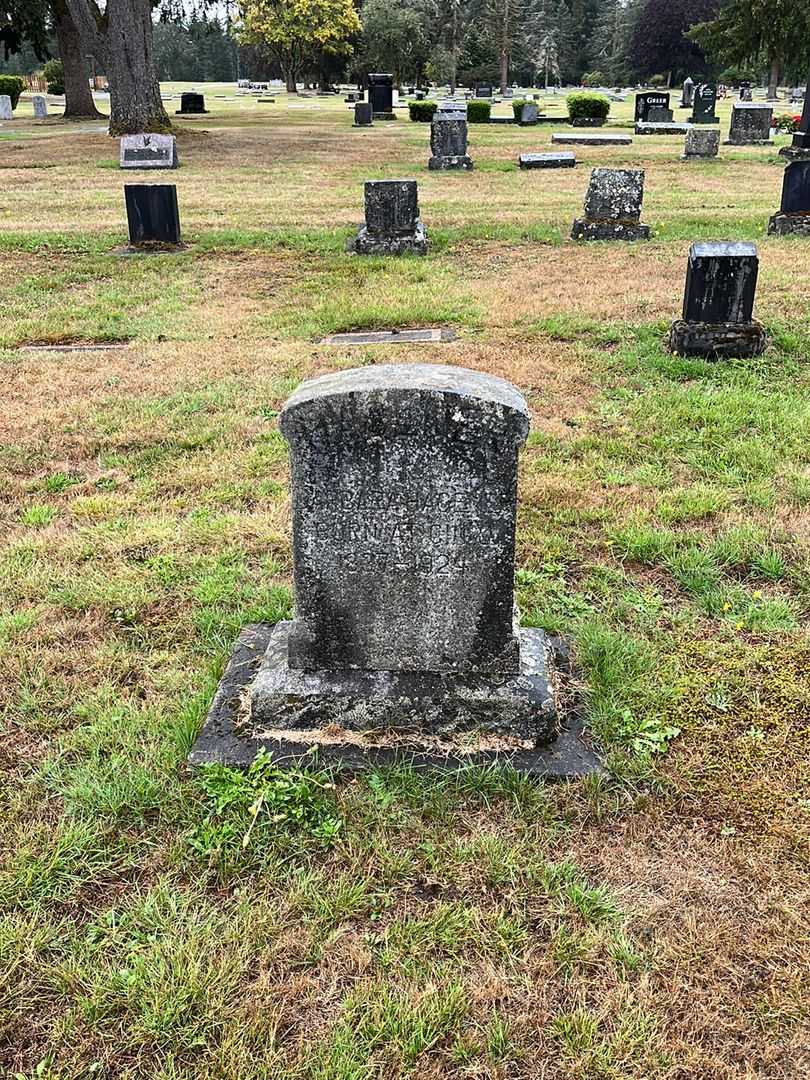 Barbara Hagener's grave. Photo 2