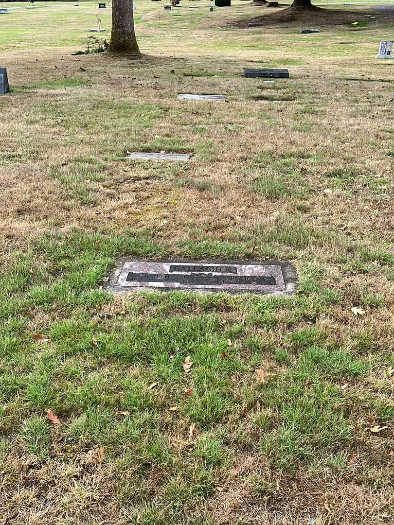 Joseph E. Gallagher's grave. Photo 2