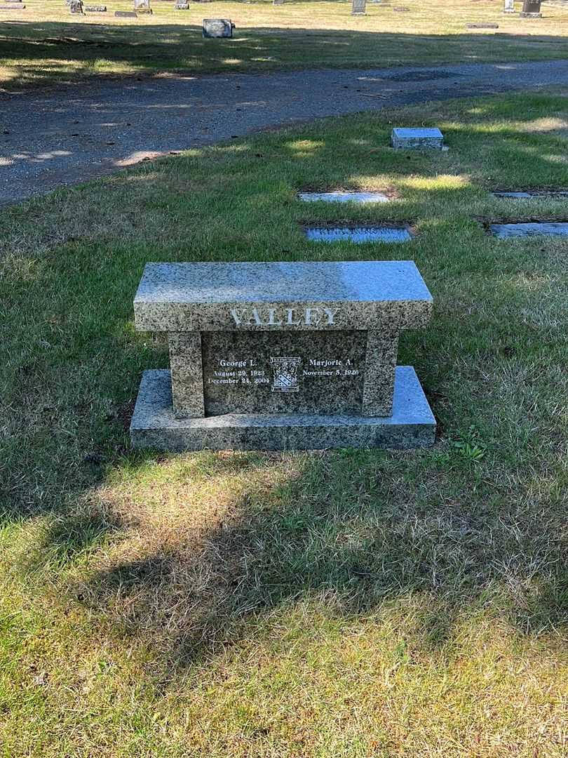 George LaVerne Valley's grave. Photo 2