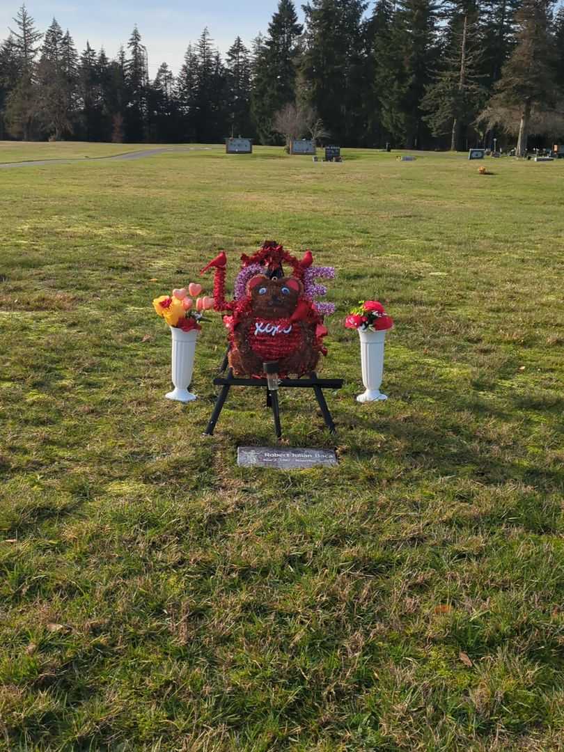 Robert Julian Baca's grave. Photo 2