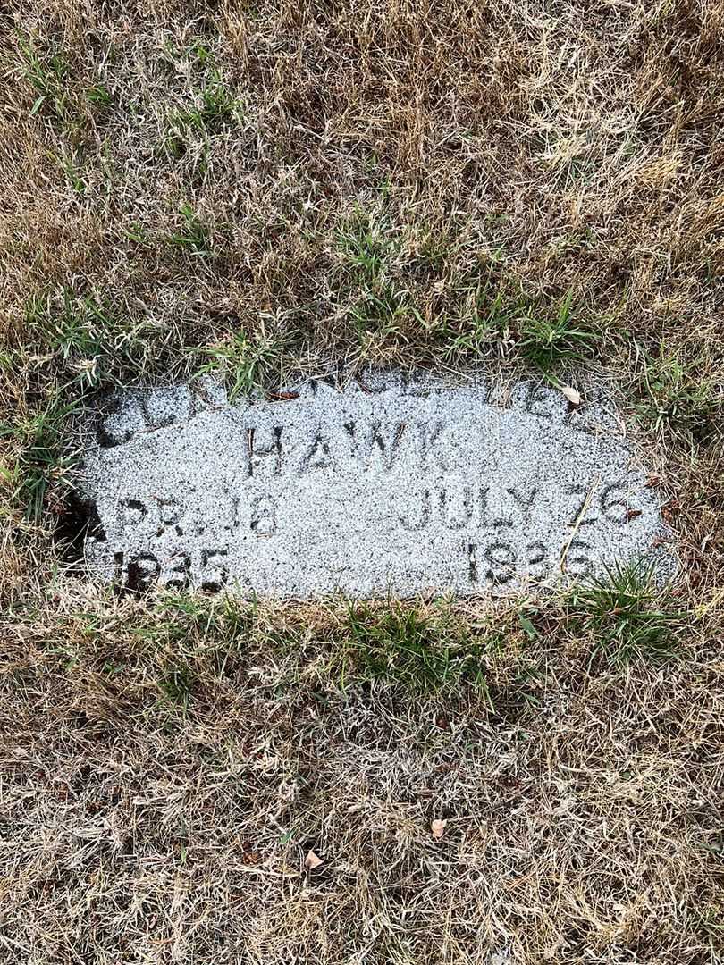 Quinton Dean LaClair's grave. Photo 1
