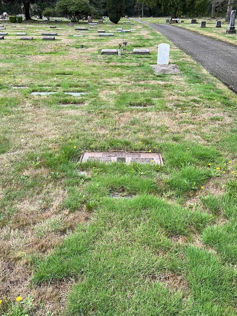 Gottfried Wagner's grave. Photo 2