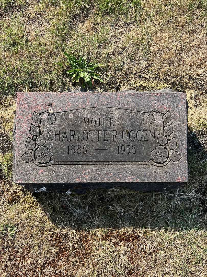 Charlotte R. Uggen's grave. Photo 1
