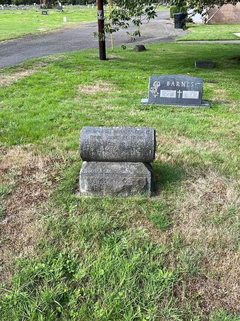 Missus/Madam Elizabeth M. Quinn's grave. Photo 2
