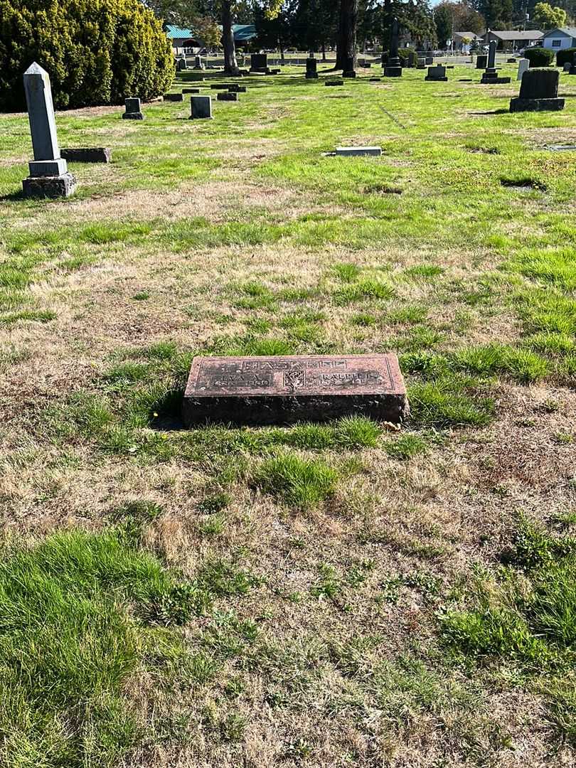 Eva Abbott Haskell's grave. Photo 2