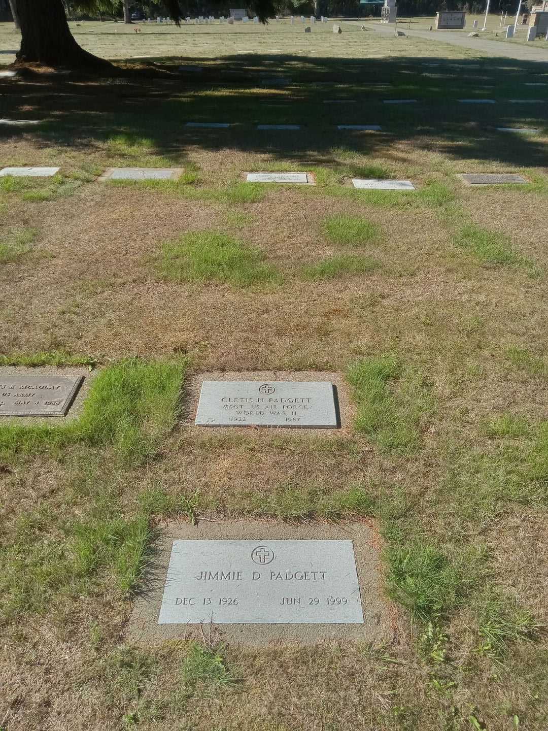 Jimmie D. Padgett's grave. Photo 3